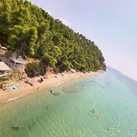 Beachfront - 100m To - Sleeps 10 Villa Siviri